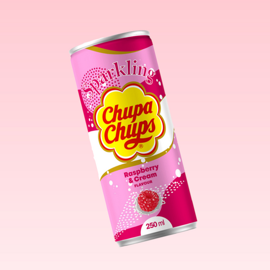 Chupa Chups Raspberry & Cream Can