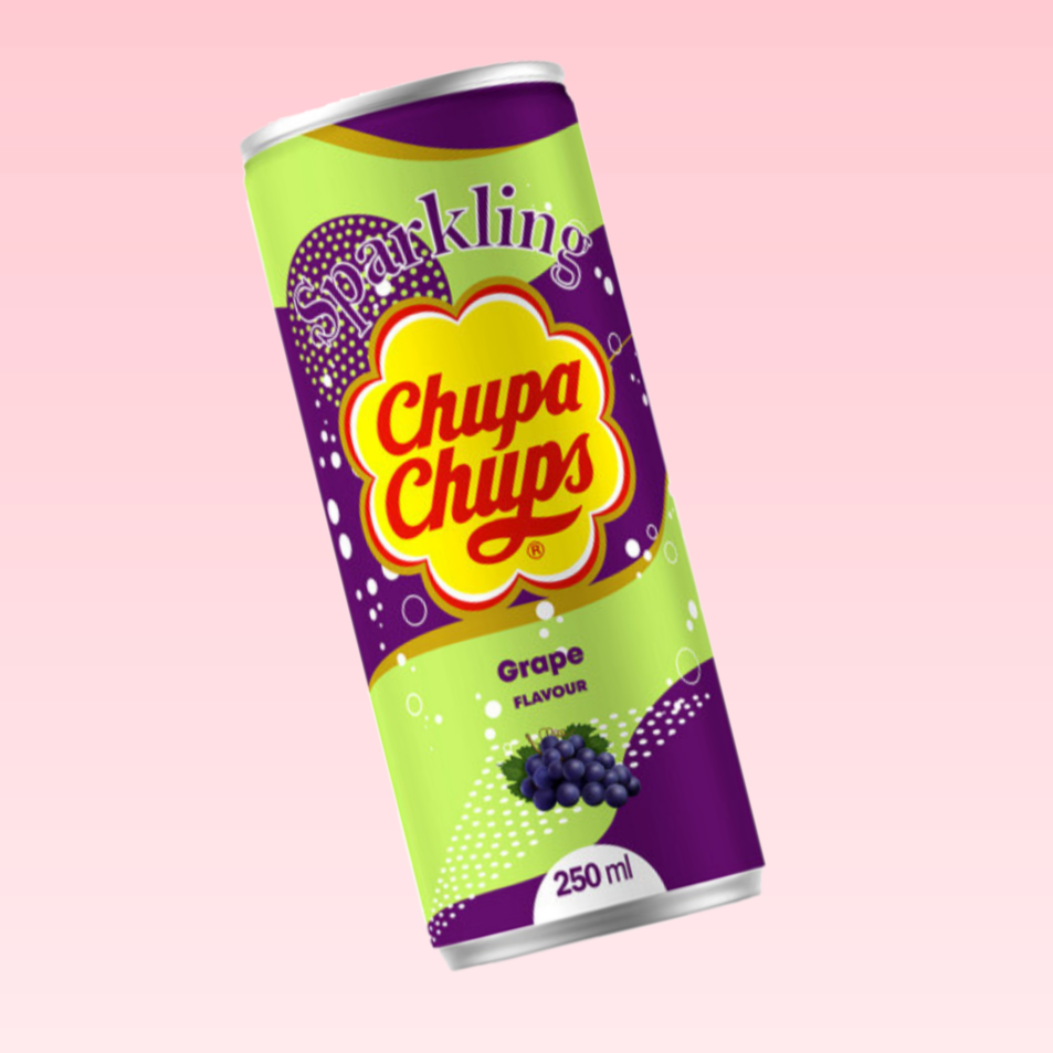 Chupa Chups Grape Can