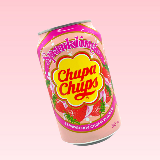 Chupa Chups Strawberry Cream Drink