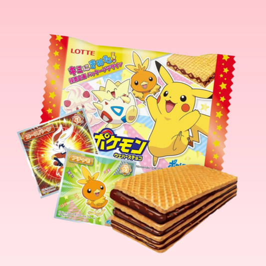 Lotte Pokemon Chocolate Wafer