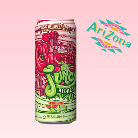 AriZona USA Sparkling Cherry Lime Ricky Big Cans 650mL