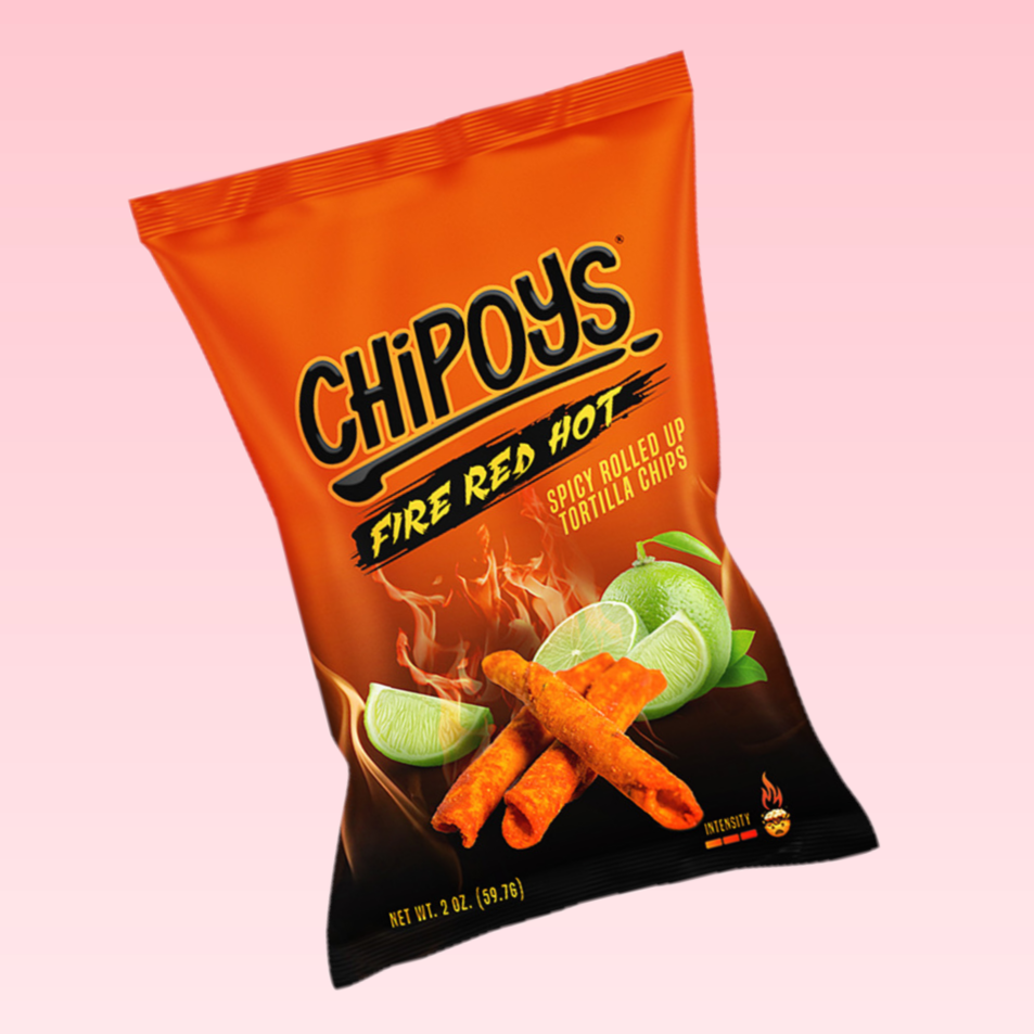 Chipoys Fire Red Hot 114g Tortilla Chips