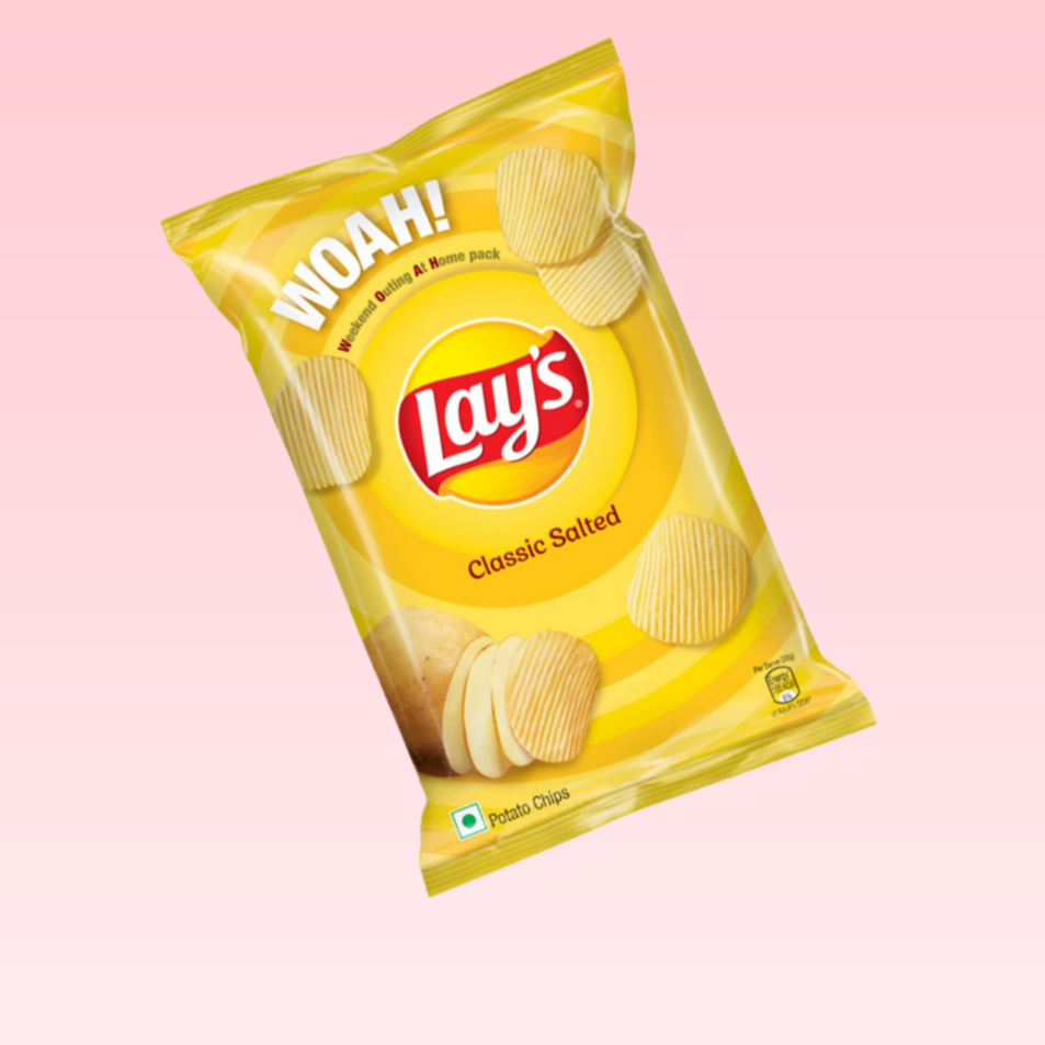 Lays Crisps Classic Salted 90g