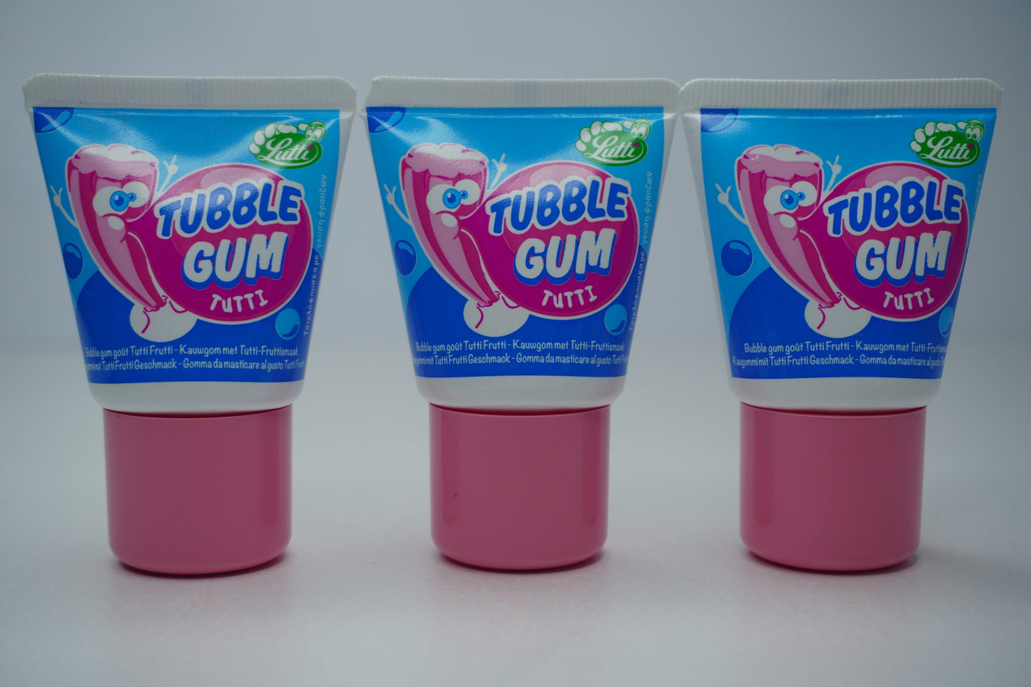 Tubble Gum Tutti Frutti 3 Count Box